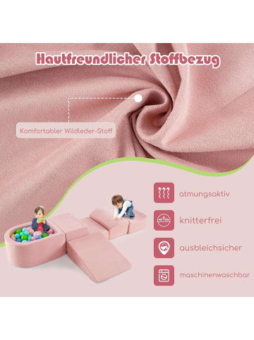 COSTWAY 5 TLG. Schaumstoffbausteine in Rosa