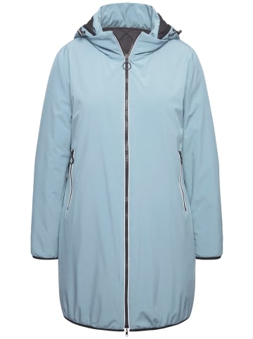 Ulla Popken Funktionsjacke in graublau