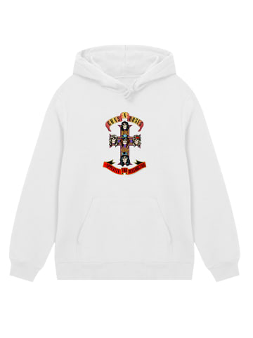 F4NT4STIC Hoodie Guns 'n' Roses Appetite For Destruction in weiß