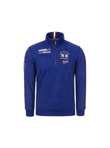 La Martina Pullover MBF308 in blau