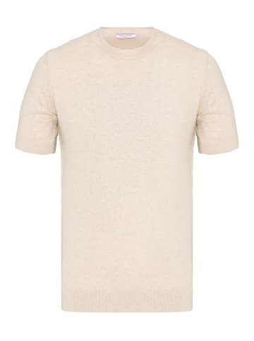 Felix Hardy T-Shirt in Beige-Bordeaux