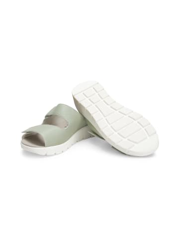 VITAFORM Softnappaleder Pantoletten in mint