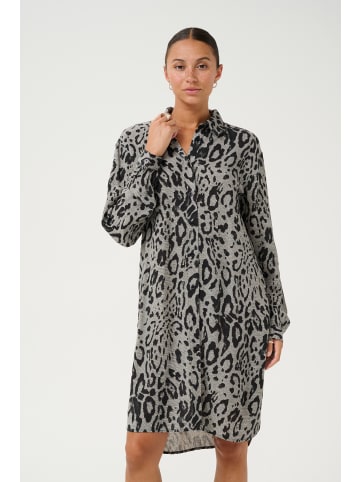 Kaffe Langarm - Hemd KAmilia Loose fit in Moonstruck / Black Animal