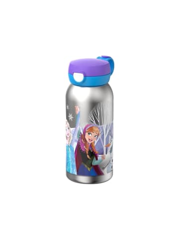 Mepal Edelstahl-Trinkflasche mit Klappdeckel Campus in 600 ml in Frozen Friends