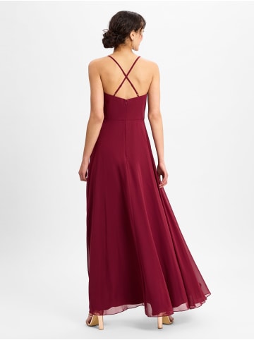 Marie Lund Damen Abendkleid in bordeaux - 0001