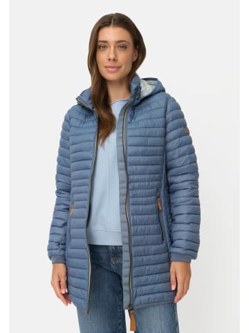 Camel Active Wasserabweisende Steppjacke mit Reißverschlusstaschen in Rauchblau