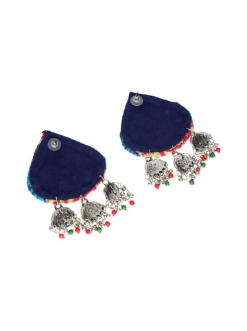 IZIA Damen Ohrringe in Blau Mehrfarbig