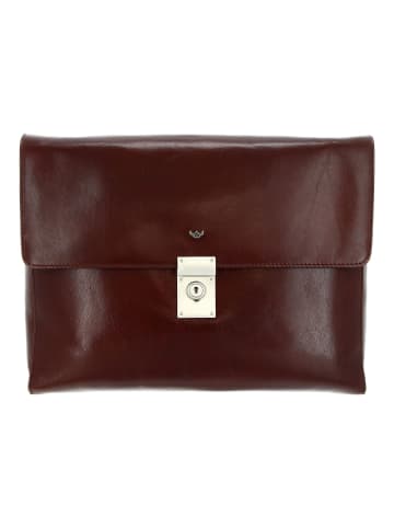 Colorado Aktentasche Leder 37 cm Laptopfach tabacco