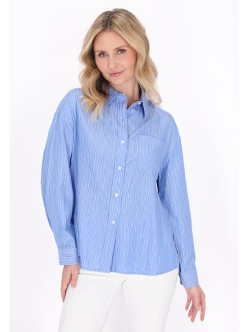 usha BLUE LABEL Women Shirt in Blue Stripes