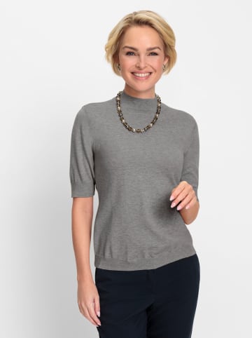 WITT WEIDEN Pullover in grau-meliert