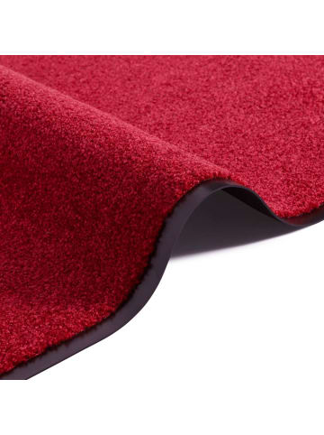 Hanse Home Waschbare Fußmatte Wash & Clean bordeaux