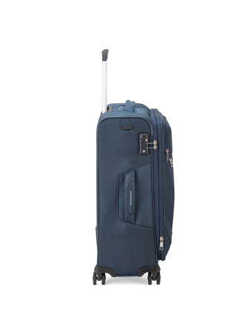 Roncato Joy 4-Rollen Trolley 63 cm in blu notte