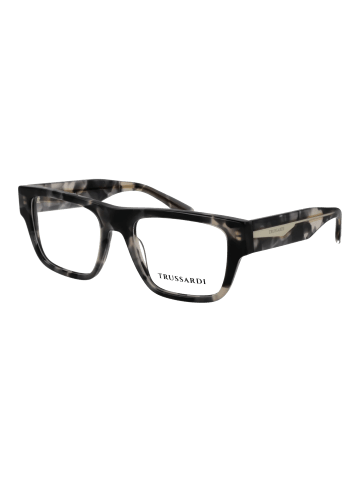 Trussardi Unisex Optische Fassungen Quadratisch Grau
