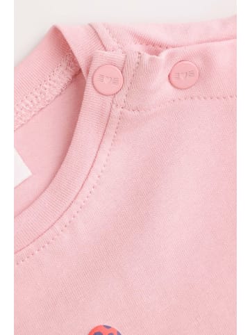 Coccodrillo Body mit kurzen Ärmeln in gedämpftes Rosa