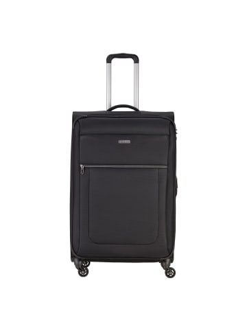 PAKLITE Valencia 4 Rollen Trolley 79 cm in schwarz