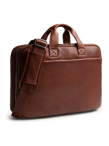 The Chesterfield Brand Venturo Aktentasche Leder 40 cm Laptopfach cognac