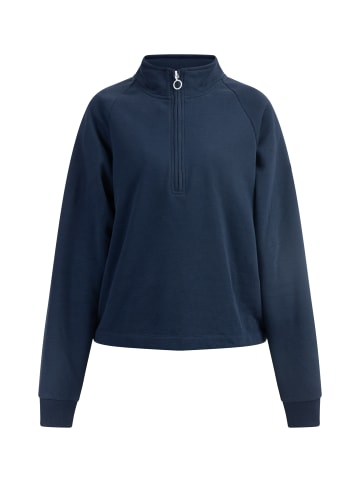 DreiMaster Maritim Damen Sweatshirt-Troyer in Marine