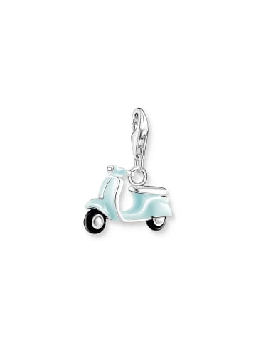 Thomas Sabo Charm-Anhänger in silber, schwarz, blau