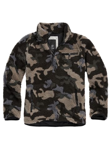 Brandit Jacke "Teddyfleece Troyer" in Camouflage