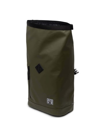 Herschel Roll Top - Rucksack 15" 46 cm (seagrass bowen birch) in ivy green
