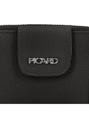 PICARD Highlands 1 Geldbörse Leder 11 cm schwarz
