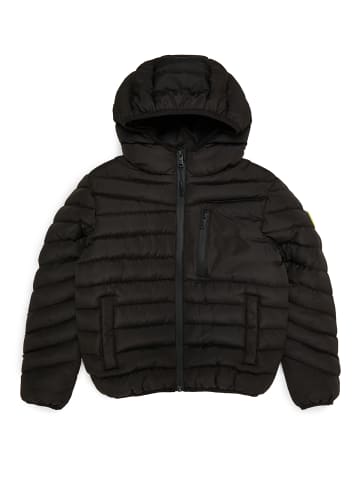 Threadboys Winterjacke Puffer Coat Jagger in Schwarz