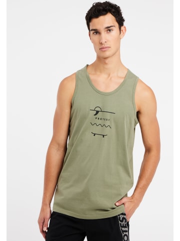 Protest " PRTDINCHI in Artichoke green