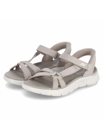 Skechers Slip-Ins Sandalen ILLUMINATE in taupe