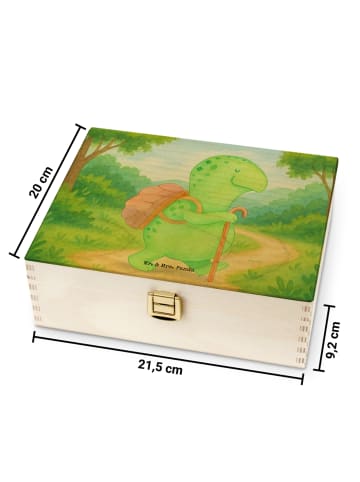 Mr. & Mrs. Panda Tee Beutel Halter Schildkröte Wanderer Design o... in Weiß