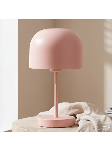 home24 Akku-Tischleuchte BREV in Rosa