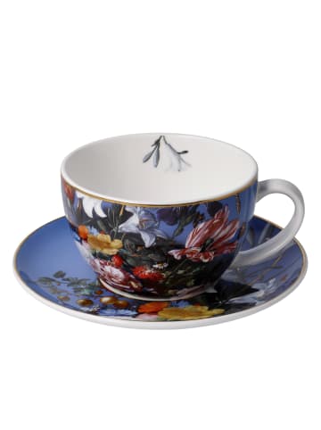 Goebel Tee-/ Cappuccinotasse " de Heem Sommerblumen " in Bunt