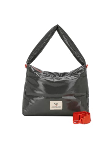 Les Visionnaires Unio Hobo Schultertasche 47 cm in anthrazith