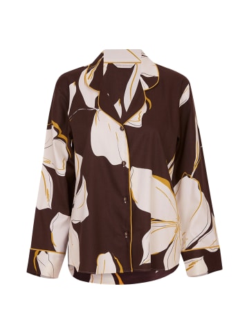 Cyberjammies Claudia Pyjama Top Nachtwäsche in schoko