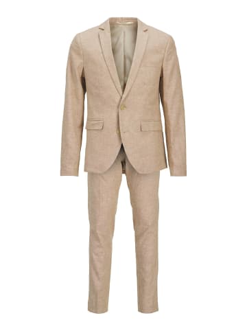 JACK & JONES Junior Einreihiger Blazer und Hose in Travertine