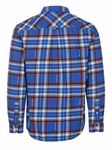 Tommy Hilfiger Langarm FreizeitHemd für Herren in blau