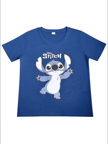 Disney Disney Lilo & Stitch T-Shirt Oberteil Shirt Top in blau