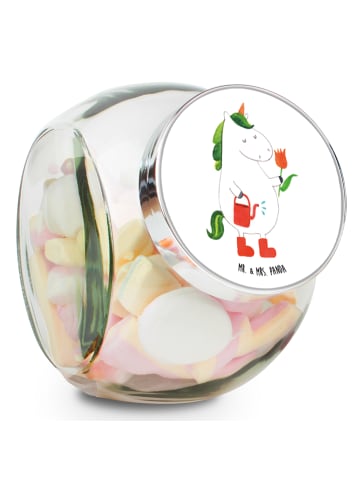 Mr. & Mrs. Panda Kaffeedose Einhorn Gärtner ohne Spruch in Weiß