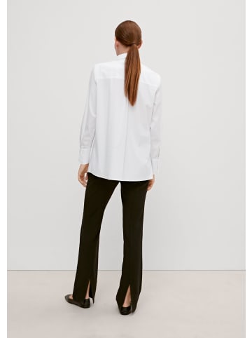 comma Bluse in 0100_weiß