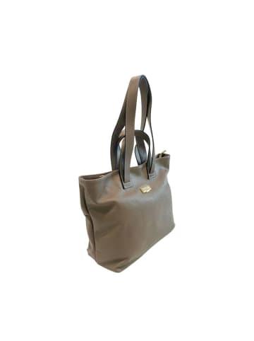 Baldinini Trend Beige Rindsleder Handtasche