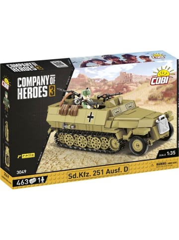 Cobi Modellbauset Klemmbausteine 3049 SD.KFZ 251 AUSF.D - ab 9 Jahre