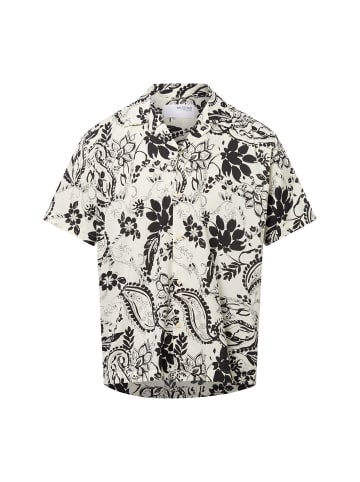 Selected Hemd SLHRelaxair in ecru schwarz