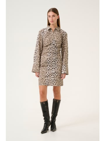 Karen By Simonsen Kleid KBUlrike Feminine in Ulrike print - Simply taupe