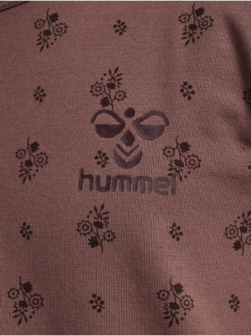 Hummel Kinder Schlafanzug "Carolina Night Dress Longsleeve" in Braun