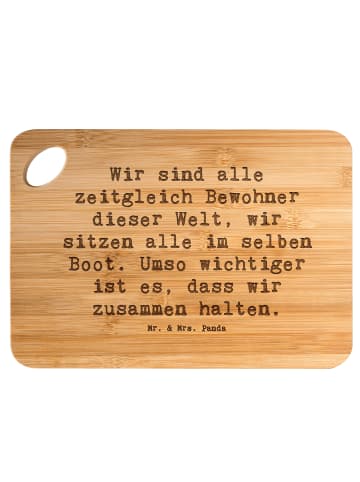 Mr. & Mrs. Panda Brett Spruch Freundlichkeiten verbreiten mit Sp... in Braun