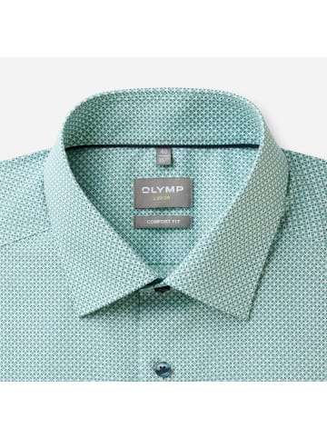 OLYMP  Hemd comfort fit in Grün