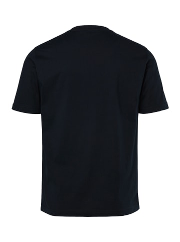 Men Plus Kurzarm T-Shirt in schwarz