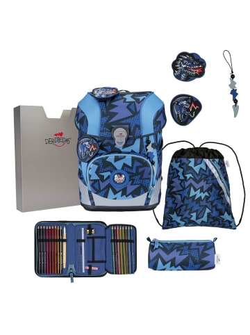 DerDieDas DerDieDas ErgoFlex Tiny Dark Dragon Schulranzenset 5-teilig
