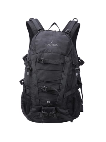 Nautica Trekking Rucksack 25L – Wanderrucksack Outdoor in Schwarz