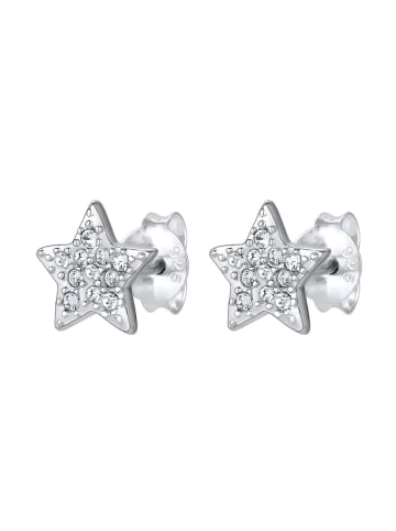 Elli Ohrringe 925 Sterling Silber Sterne, Stern in Silber