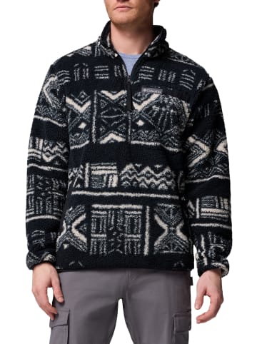 Columbia Sweatshirt Rugged Ridge High Pile Half Zip in schwarz
